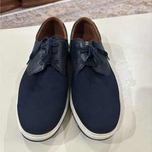 Men's Johnson & Murphy Navy Casual Shoes Size 12 M